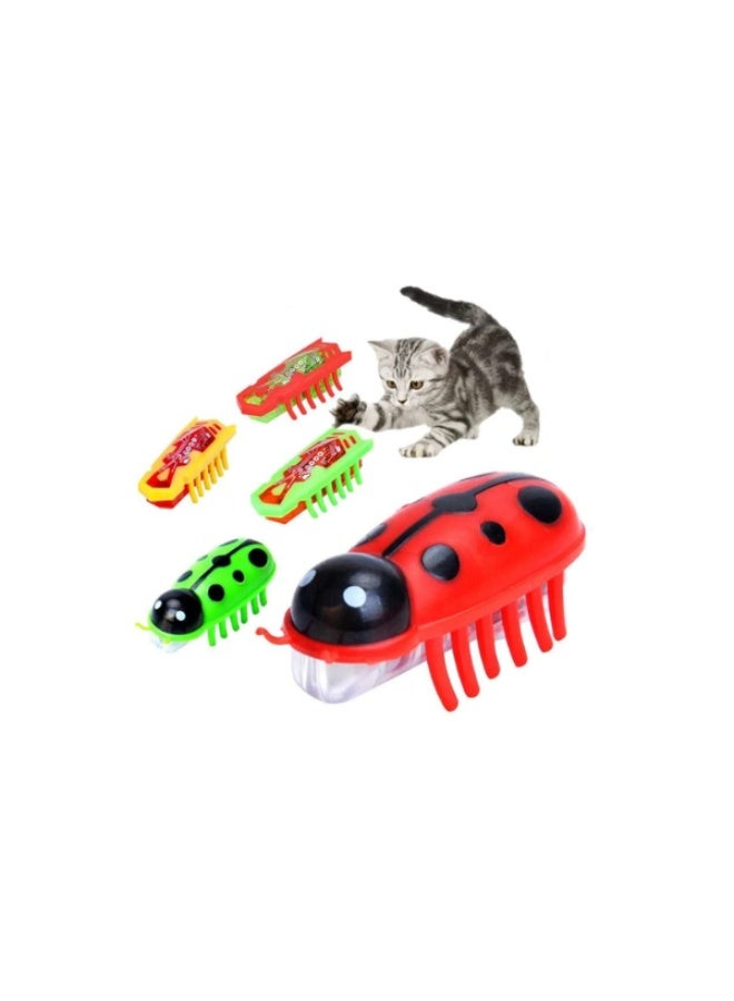 Saas Cat Electric Ladybug Toy
